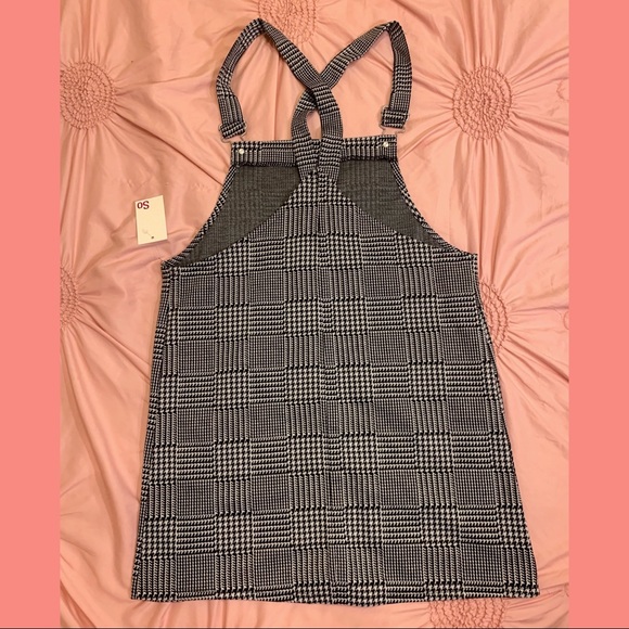 NWT Plaid Overal Dress - Picture 3 of 7